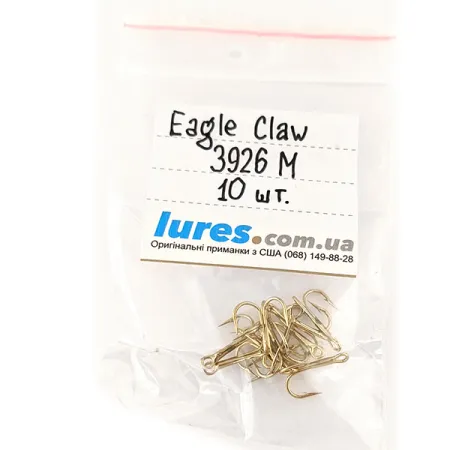 Eagle Claw 3926 M #10, Goud, Dreg #12730