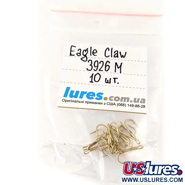Eagle Claw 3926 M #10, Goud, Dreg #12730