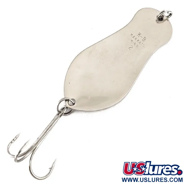 K-B Bait K-B Spoon Lepel, Nikkel, 14g, Vintage Model, #11251