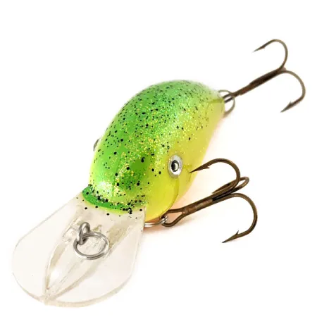 Strike King 4XD, 10g, Chartreuse, Dieplopende Crankbait #11271