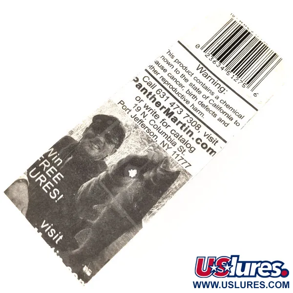 Weedless Panther Martin Weed Wing, Nikkel, 14g, Wierbeschermer, #11286