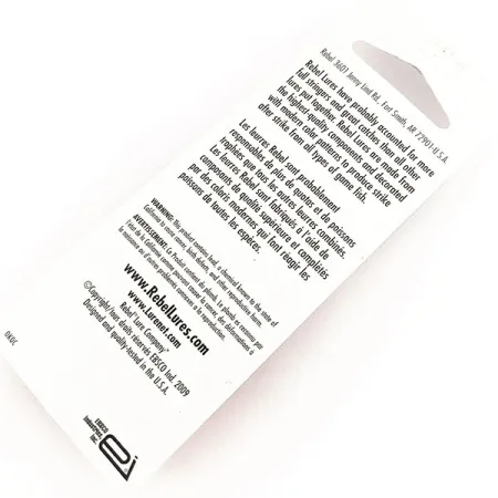 Rebel Minnow Floater F4 Plug, Zilverblauw, 2g, drijvend, #11288