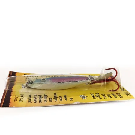 Northland Macho Minnow Jig-Aas, Rainbow Fish, 14g, KickerTail, #11289