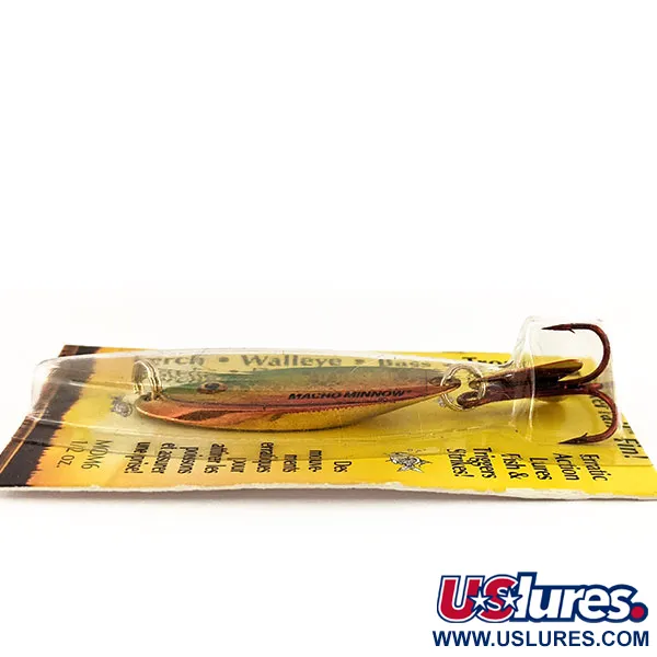 Northland Macho Minnow Lepel, Rainbow Green, 14g, Kicker Tail, #11291