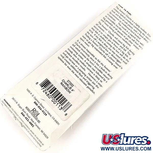 Joe Bucher Swim'n Charlie Hybride, Forel, 17g, Ondiep, #11483