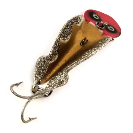 Buck Perry Spoonplug Lepel, Rood/Wit/Goud, 10g, #11300