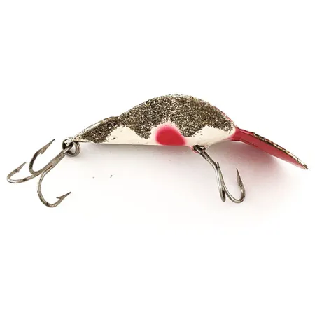 Buck Perry Spoonplug Lepel, Rood/Wit/Goud, 10g, #11300