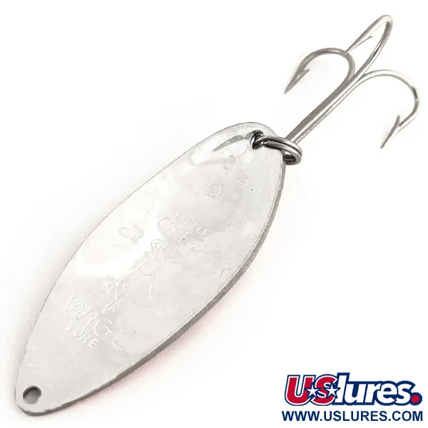 Little Cleo (Hula Girl) Lepel, Nikkel/Oranje/Zwart, 21g, #11305