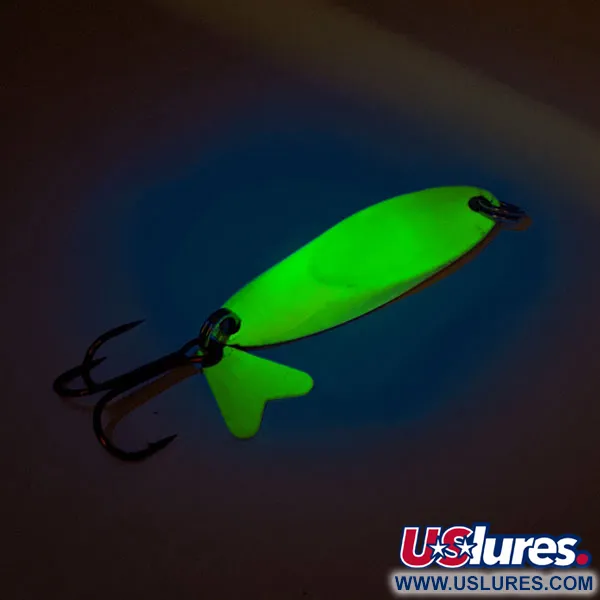 Northland Macho Minnow Jig, Chartreuse/Regenboogvis, 17g, UV, #11325