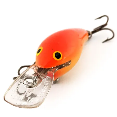 Rapala Fat Rap FR 5 Plug, Oranje, 8,8g, Balsa-Plug, #11326