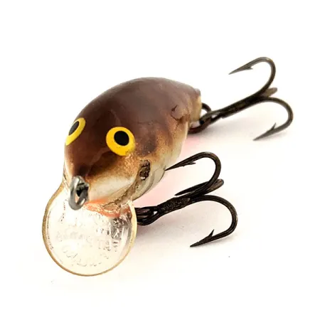 Rapala Mini Fat Rap 30 Plug, Brown Tiger, 4g, Balsa, #11328