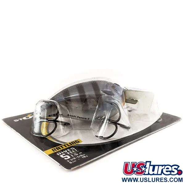 Storm Arashi Rattling Square 5 Plug, Zonnebaars, 18g, GFK-Lip, #11332