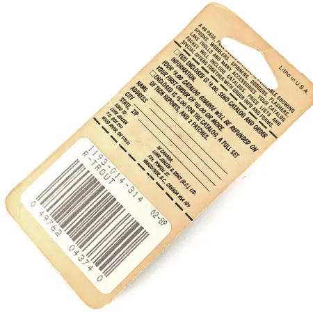 Luhr Jensen Hus-lure Lepel, Regenboogforel, 7g, Vintage, #11344