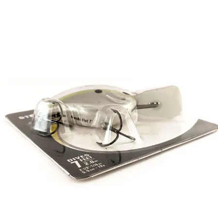 Storm Arashi Rattling Flat 7 Crankbait, Blauw/Zilver, 12g, #11347