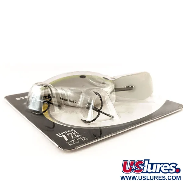 Storm Arashi Rattling Flat 7 Crankbait, Blauw/Zilver, 12g, #11347