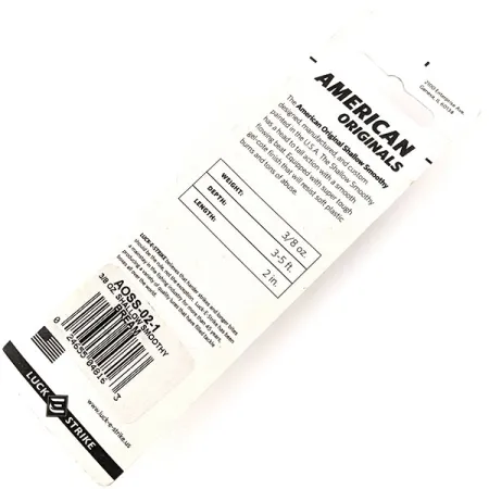 Luck E Strike Shallow Smoothy Plug, Bruine Tijger, 11g, USA, #11348