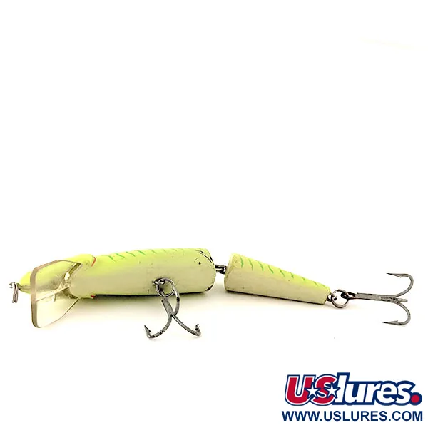 The Producers Finnigan's Minnow Jointed UV, Chartreuse, 14g, Tweedelig, #11357