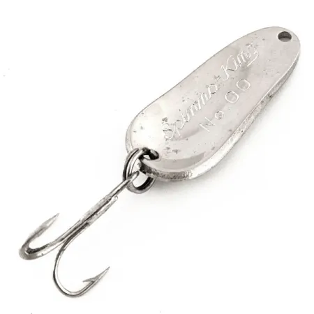 Pecos River Spinno-King 00 Lepel, Nikkel, 7g, Vintage, #11360