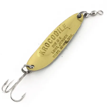 Luhr Jensen Krocodile Die #3 Lepel, Fire Tiger, 10g, #11367