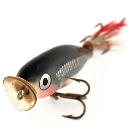 Rapala Skitter Pop SP 07 Popper, Silver Black, 7g, Veren dreg, #11372