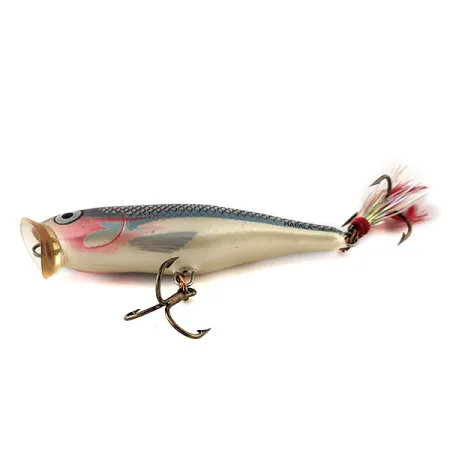 Rapala Skitter Pop SP 07 Popper, Silver Black, 7g, Veren dreg, #11372
