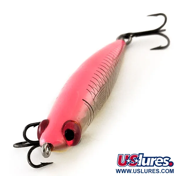 Mirrolure Catch 2000 Suspending Twitchbait, Roze, 17g, #11381