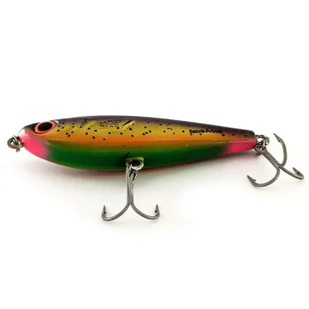 Bomber Badonk-A-Donk Low Pitch Topwater, Rainbow Trout, 14g, #11384