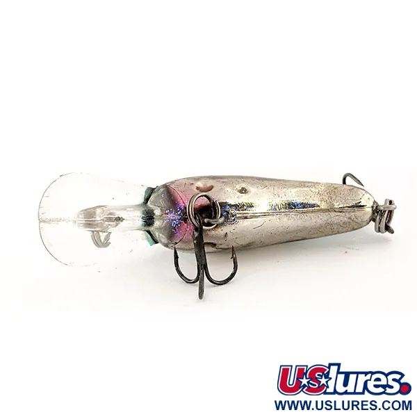 Norman Deep Tiny N Crankbait, Chrome Teal, 4g, Silent, #11385