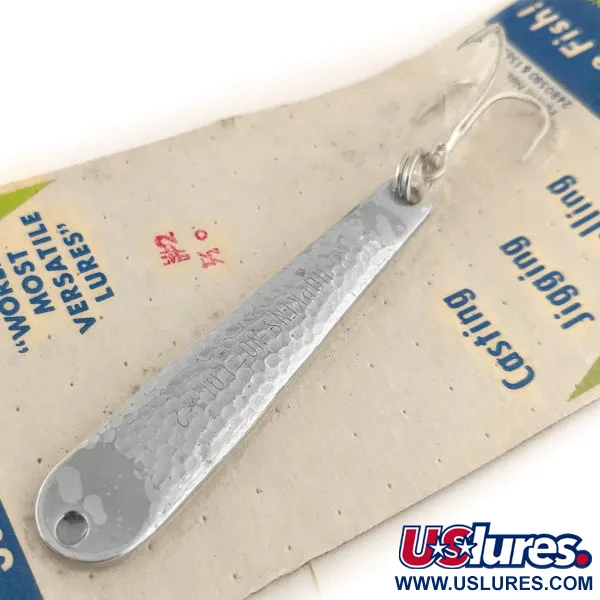 Hopkins No=Eql Lepel, Gehamerd nikkel, 14g, RVS, #11401