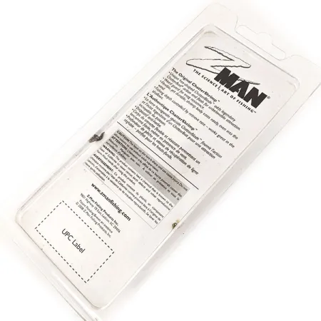 Z-Man Chatter Shrimp Chatterbait, Zwart / Glitter, 14g, Weedguard, #11403