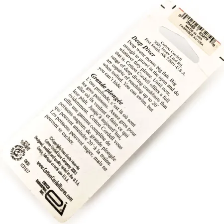 Cotton Cordell Grappler Jr Deep Diver Plug, Baars, 7g, #11425