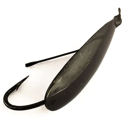 Johnson Silver Minnow Weedless, Zwart, 21g, Lepel, #11431