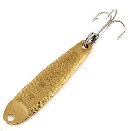Hopkins s1 Jig Lure Lepel, Gehamerd goud, 9g, RVS, #11442