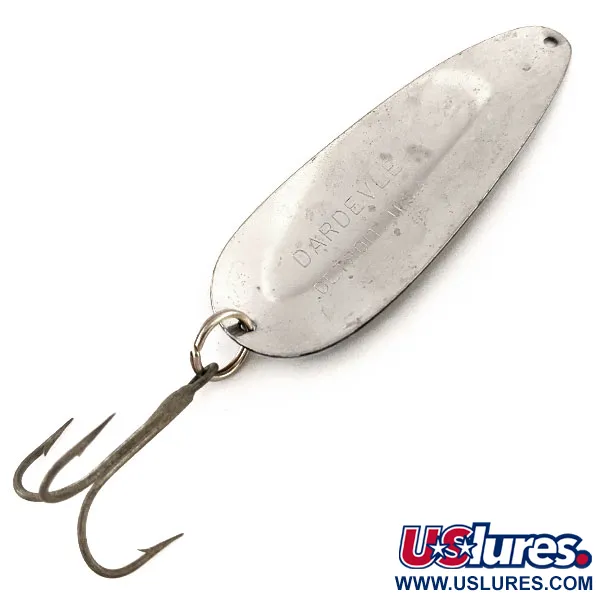 Eppinger Dardevle Lepel, Zwart/Wit/Nikkel, 28g, Klassieker, #11461