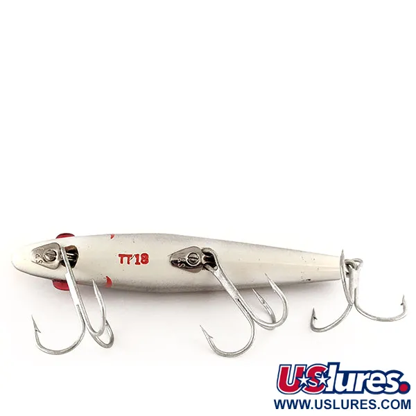 MirrOlure TT Spotted Trout Sinking Twitchbait, Zilver, 17g, #11481