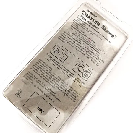 Z-Man Chatter Shrimp Softbait, Gold Red Fish, 17g, Weedless, #11484