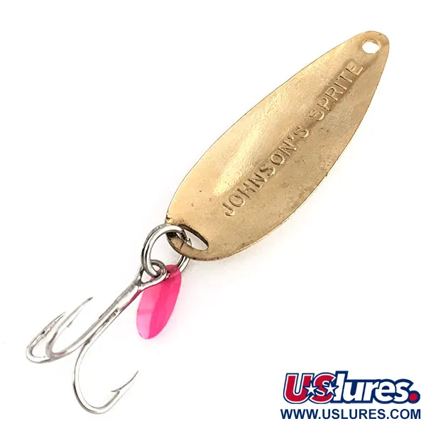 Johnson Sprite Lepel, Goud, 10g, Attractorvin, #11516