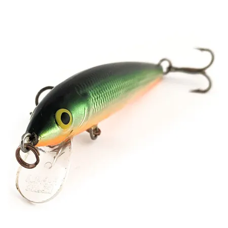 Rapala Husky Jerk 10 Plug, Goud/Groen, 10g, Suspending, #11517