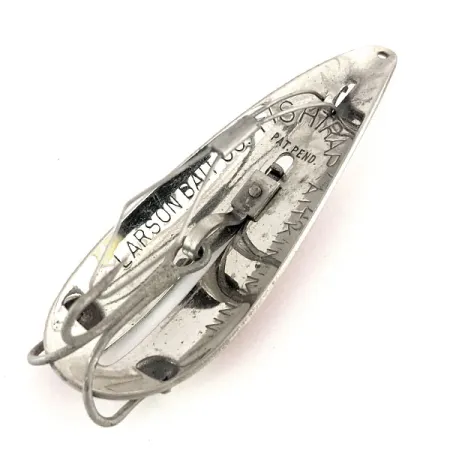 Weedless LARSON BAIT FISHTRAP Lepel, Rood/Wit/Nikkel, 17g, #11521