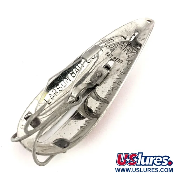 Weedless LARSON BAIT FISHTRAP Lepel, Rood/Wit/Nikkel, 17g, #11521