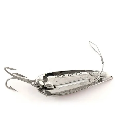 Weedless LARSON BAIT FISHTRAP Lepel, Rood/Wit/Nikkel, 17g, #11521