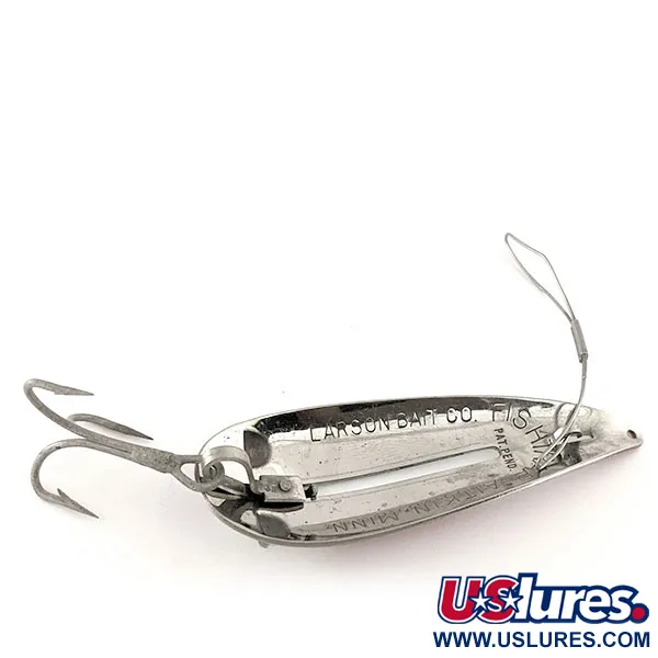 Weedless LARSON BAIT FISHTRAP Lepel, Rood/Wit/Nikkel, 17g, #11521