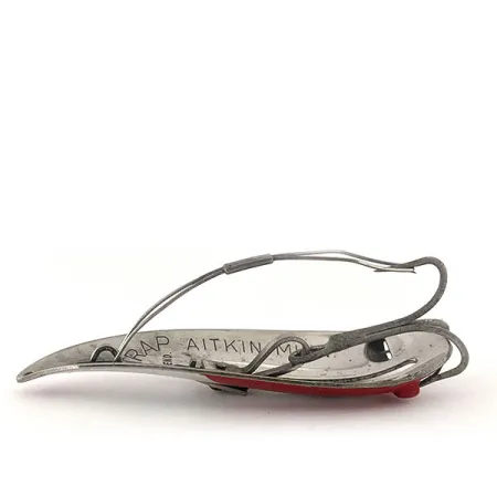 Weedless LARSON BAIT FISHTRAP Lepel, Rood/Wit/Nikkel, 17g, #11521