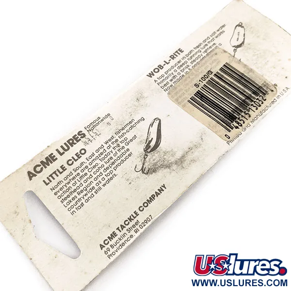 Acme Side-winder S-100 Lepel, Goud, 9g, Messing, #11523