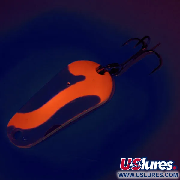 Aeroplane Spinner Aero UV Lepel, Wit / Oranje / Goud, 7g, UV, #11537