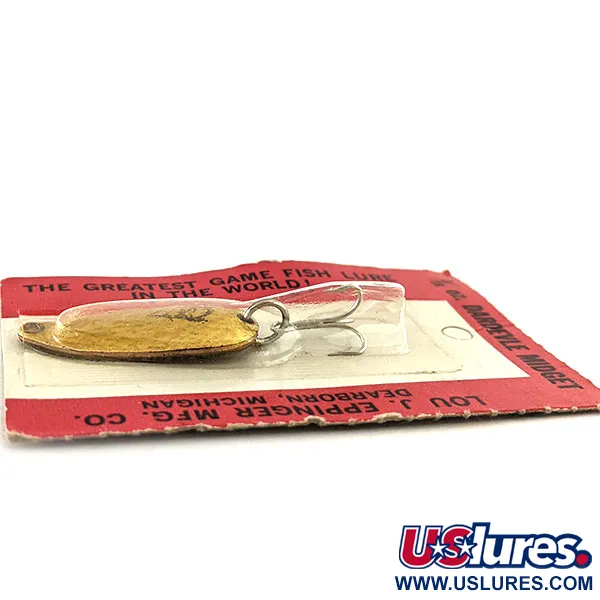 Eppinger Dardevle Midget Crystal Lepel, Goud Kristal, 6g, #11538