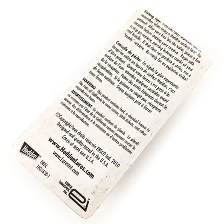 Heddon Baby Torpedo Topwater Aas, Frog, 9g, Achterpropeller, #11548