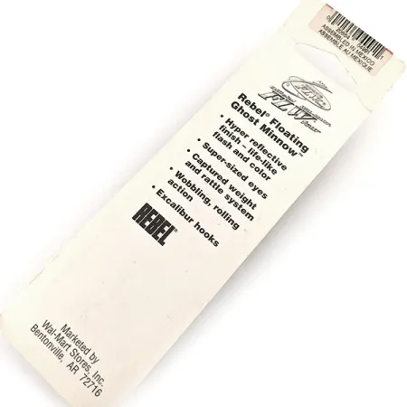 Rebel Excalibur Ghost Minnow Plug, Regenboogforel, 7g, Ratel, #11549