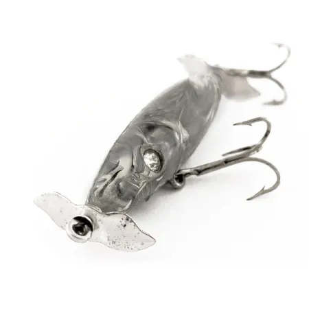 Diamond Rattler Jim Strader Topwater, Grijs, 8g, Props, #11552