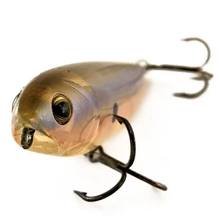 Bass Pro Shops XPS Slim Dog Topwater, Lavendel Goud, 10cm, #11553